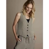 SUMMUM FLUID WAISTCOAT CLAY