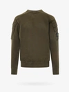 Stone Island Wool-blend Compass-patch Sweater In Green