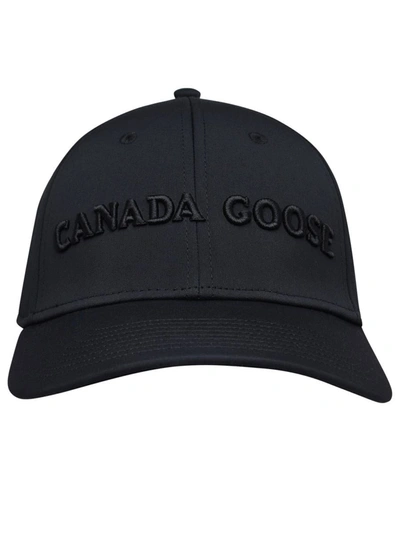 CANADA GOOSE CANADA GOOSE BLACK POLYESTER CAP