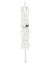 Dolce & Gabbana Logo-plaque Chain Necklace In Grey