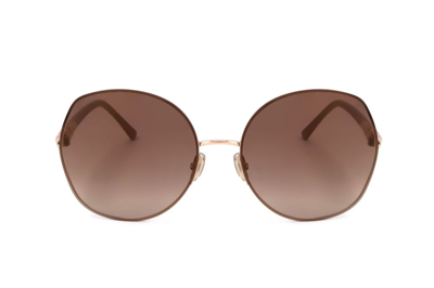 Jimmy Choo Eyewear Mely Round Frame Sunglasses In Multi