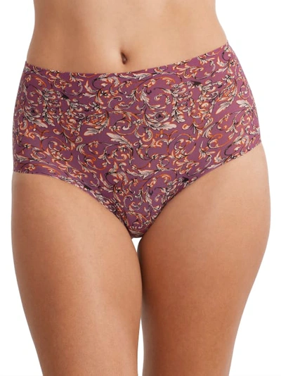 Chantelle Soft Stretch Full Brief In Baroque Print