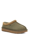 Ugg Tasman Suede Slippers In Burnt Olive