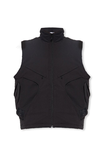 Adidas Originals Adventure Funnel-neck Vest In Black