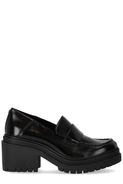 Michael Michael Kors Round Toe Block In Black