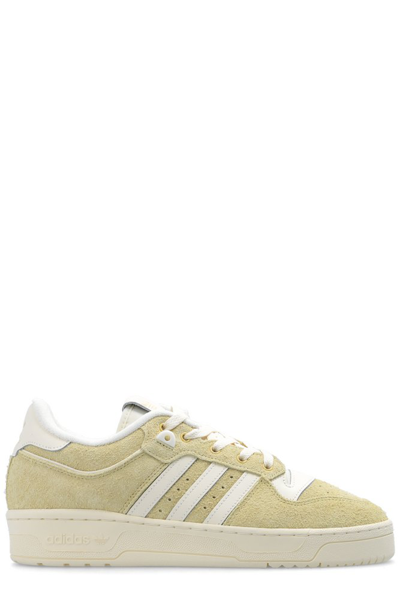 Adidas Originals Rivalry 86 Suede Sneakers In Beige