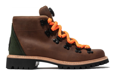 Pre-owned Timberland 78 Hiker Boot Nina Chanel Abney In Rust