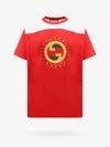 Gucci Cotton Jersey T-shirt With  Print In Red