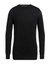 Jeordie's Man Sweater Black Size Xxl Merino Wool, Dralon
