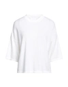 Daniele Fiesoli Woman Sweater White Size 1 Organic Cotton, Recycled Polyamide