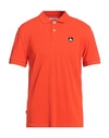 At.p.co At. P.co Man Polo Shirt Orange Size Xxl Cotton