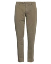 Myths Man Pants Military Green Size 28 Cotton, Elastane