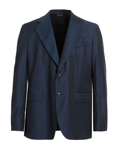 Brian Dales Man Suit Blue Size 44 Wool