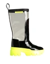Giuseppe Zanotti Woman Knee Boots Black Size 10 Textile Fibers In Black