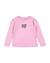 Pinko Up Babies'  Toddler Girl T-shirt Pink Size 7 Cotton