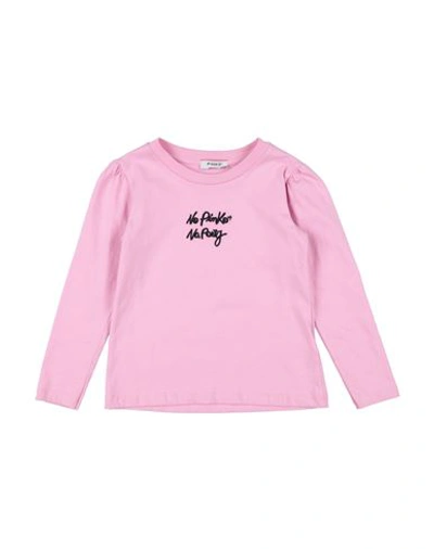 Pinko Up Babies'  Toddler Girl T-shirt Pink Size 7 Cotton