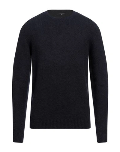 Roberto Collina Man Sweater Midnight Blue Size 38 Cotton, Nylon, Elastane