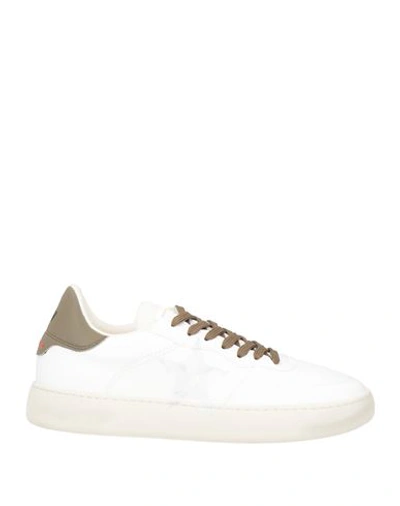 Nira Rubens Man Sneakers White Size 11 Soft Leather