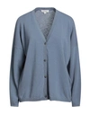 Crossley Woman Cardigan Pastel Blue Size M Wool, Cashmere