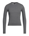 Armani Exchange Man Sweater Lead Size Xs Cotton, Cashmere, Polyamide, Elastane In Grey