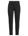 Dondup Woman Denim Pants Black Size 33 Cotton, Elastomultiester, Elastane