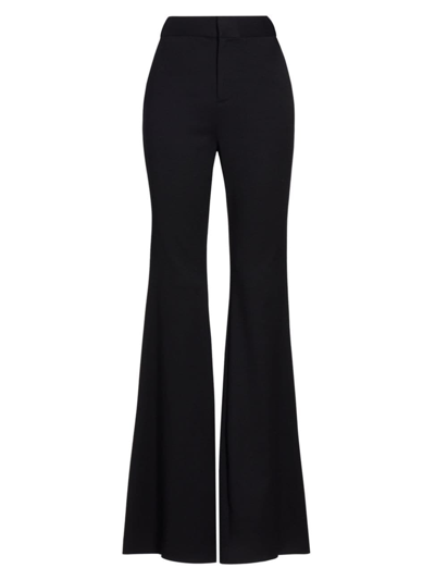 Alice And Olivia Deanna High Rise Trouser In Black