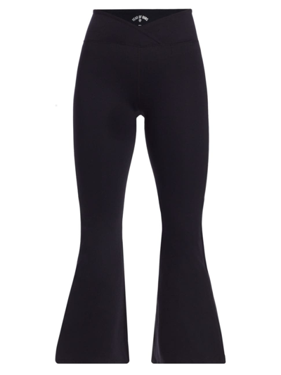 Year Of Ours Women's Veronica Kick-flare Leggings In Black