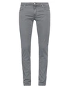 Jacob Cohёn Man Pants Grey Size 31 Cotton, Lyocell, Elastane In Grey