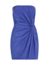 Gauge81 Hirata Mini Dress In Aster Purple