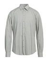 Dolce & Gabbana Man Shirt Light Grey Size 15 Cotton