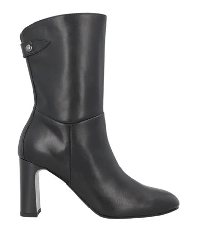 Nero Giardini Woman Ankle Boots Black Size 11 Soft Leather
