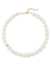 ANNI LU WOMEN'S ICONIC STELLAR 18K-GOLD-PLATED, CULTURED FRESHWATER PEARL & GLASS BEADED NECKLACE