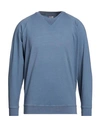 R3d Wöôd Man Sweatshirt Light Blue Size Xxl Polyester, Cotton