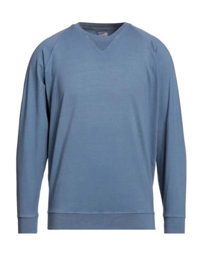 R3d Wöôd Man Sweatshirt Light Blue Size Xxl Polyester, Cotton