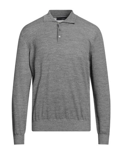 Lardini Man Sweater Grey Size 46 Wool