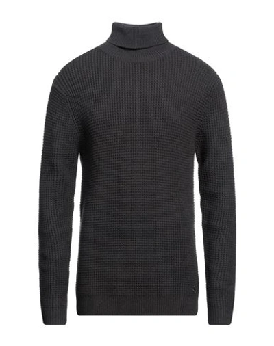 Yes Zee By Essenza Man Turtleneck Lead Size Xxl Acrylic, Nylon In Grey