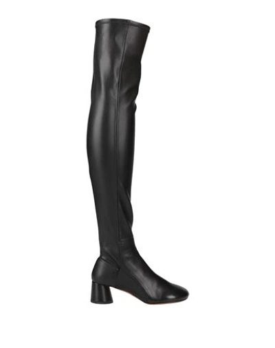Proenza Schouler Woman Knee Boots Black Size 7 Soft Leather