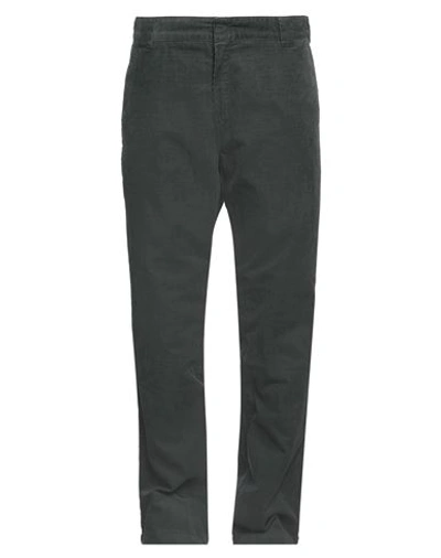 Carhartt Man Pants Dark Green Size 36w-32l Cotton In Green