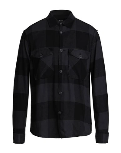 Only & Sons Man Shirt Navy Size M Cotton In Navy Blue