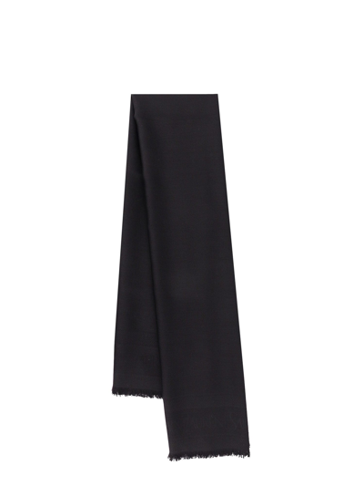 Saint Laurent Foulard In Black