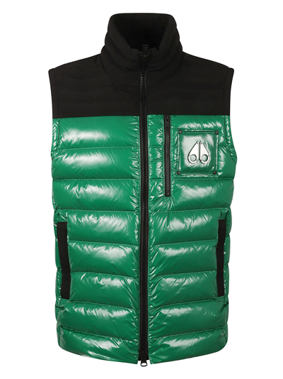 Moose Knuckles Dugald Vest In Green