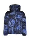 Off-white Monogram Patterned Sierra Leone Puffer Jacket In Sierra Leone