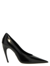 Nensi Dojaka 110mm Pointed-toe Leather Pumps In Black
