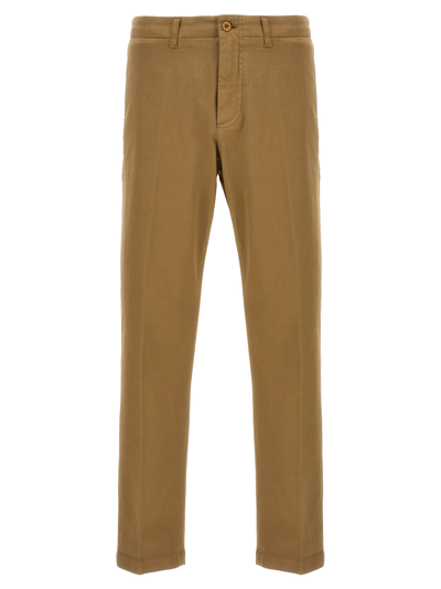 Department Five Off Trousers In Beige