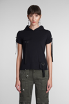Blumarine T-shirt In Black Cotton In Black