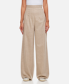 MAX MARA VENAS HIGH WAISTED WIDE LEG TROUSERS