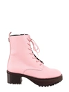 BY FAR LEATHER ANKLE BOOTS