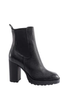 HOGAN LEATHER ANKLE BOOTS