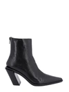 Ann Demeulemeester Leather Ankle Boots