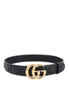 Gucci Gg Marmont Embellished Leather Belt